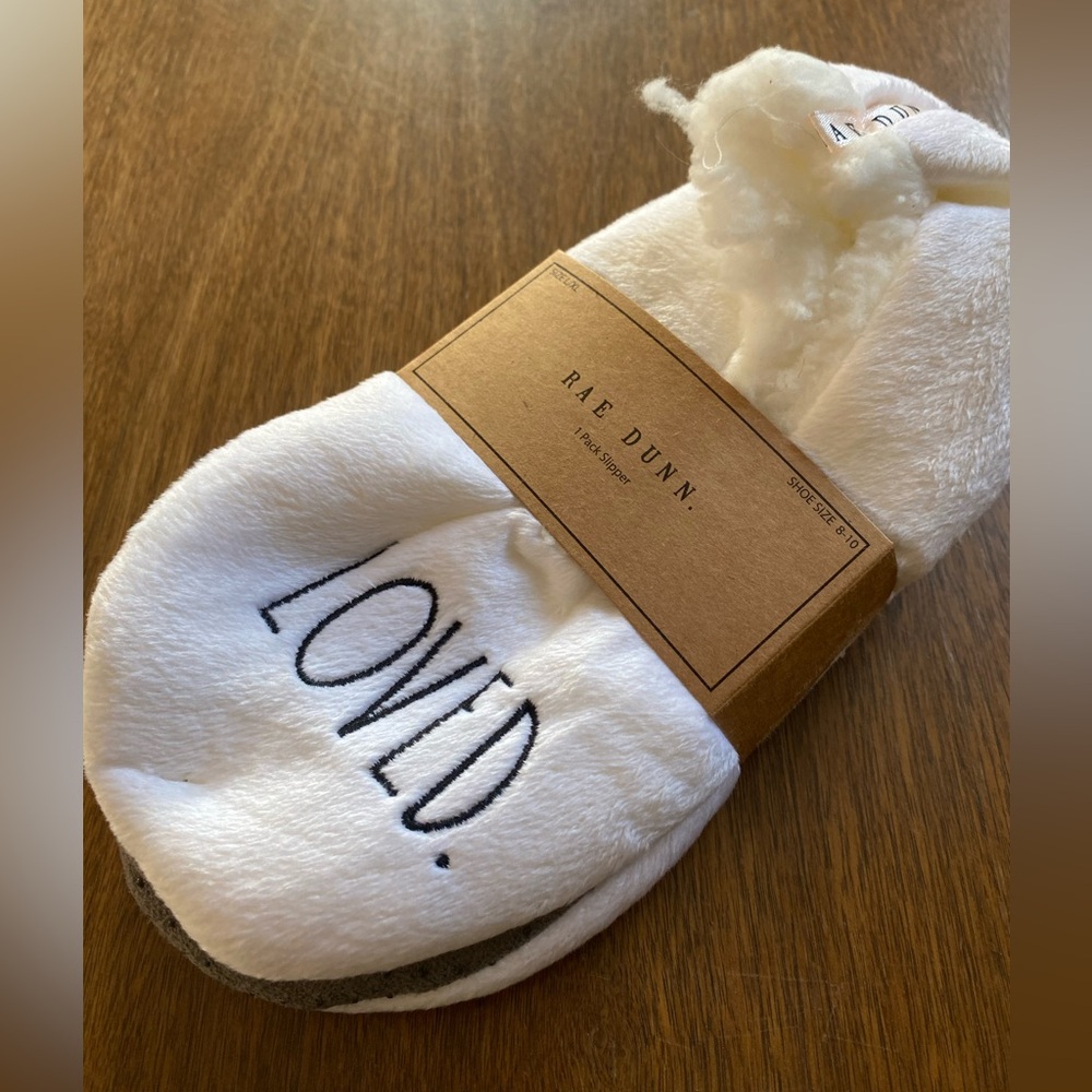 Rae Dunn Slippers